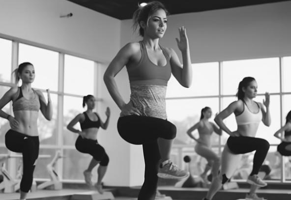 step-aerobics